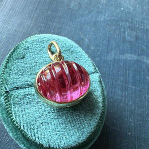 Jumbo Ruby Candy Pendant